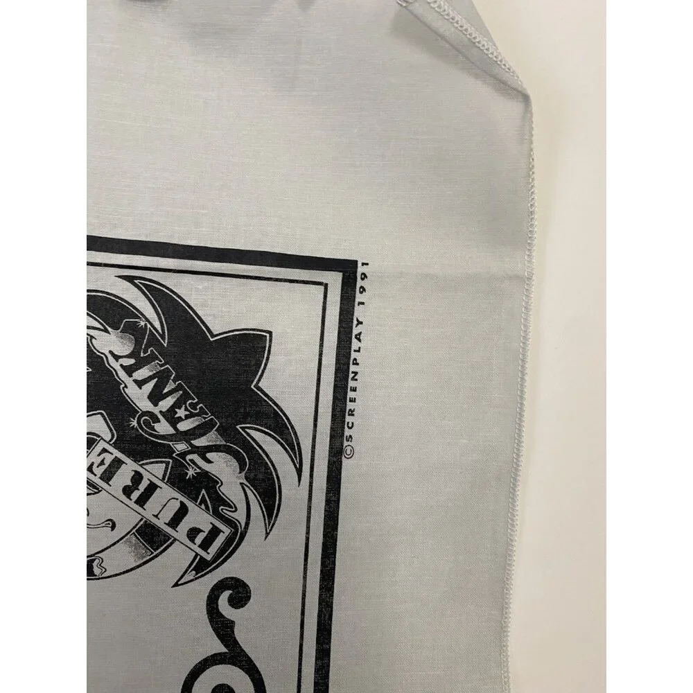 Hank Williams Jr Pure Hank Concert Tour Bandana Handkerchief Country 1991 READ